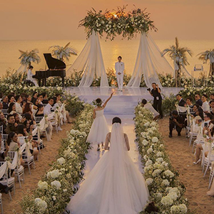 A professional rider on a horse