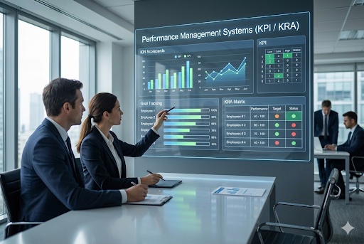 A professional rider on a horse