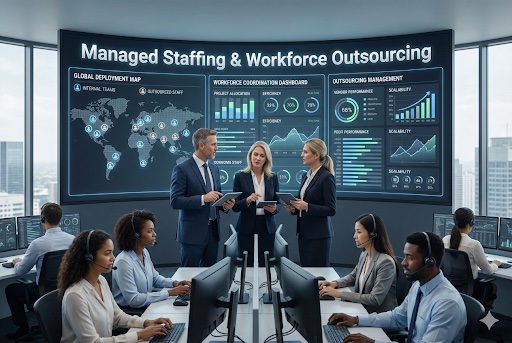 A professional rider on a horse